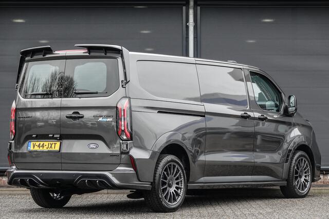 Ford TRANSIT CUSTOM L2H1 2.0Tdci 170Pk Aut. | MS-RT | AWD | 320 | 2xSchuifdeur | Achteruitrijcamera | Trekhaak | 19''