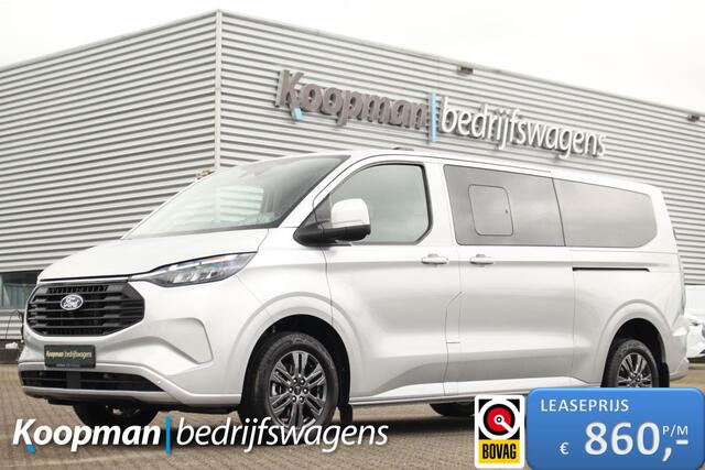 Ford TRANSIT CUSTOM 2.5 PHEV 233pk L2H1 Kombi Limited | 9-Persoons | Incl BPM | Stuur + Stoelverwarming | Keyless | Lease 860,- p/m