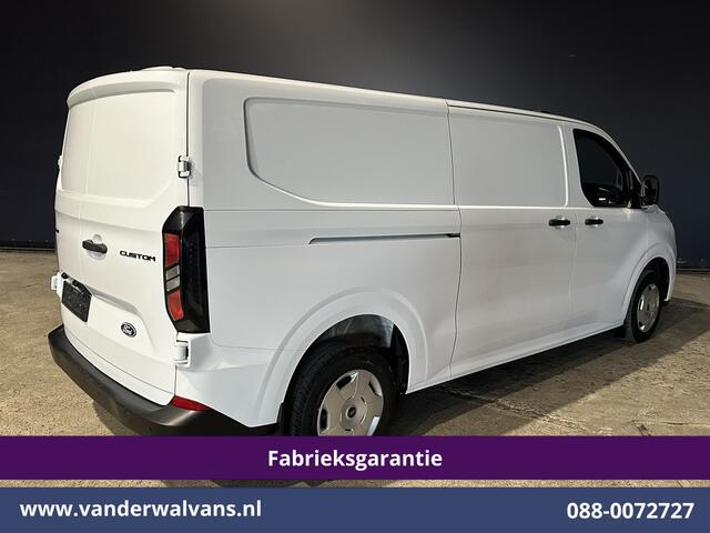 Ford TRANSIT CUSTOM 2.0 TDCI 136pk L2H1 Fabrieksgarantie Euro6 Airco | Camera | Apple Carplay | LED Android Auto, Cruisecontrol, Verwarmde voorruit, Parkeersensoren, Bijrijdersbank