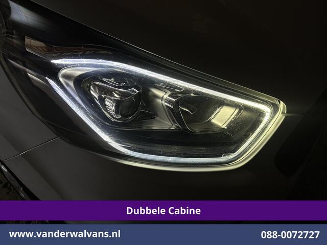 Ford TRANSIT CUSTOM 2.0 TDCI 130pk L2H1 Dubbele Cabine Euro6 Airco | 6-Zits | LED | Cruisecontrol | Parkeersensoren Achterklep