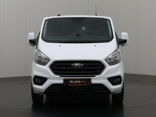 Ford TRANSIT CUSTOM 2.0TDCi 170PK Lang Limited | Achterdeuren | Multimedia | 3-Zits | Camera | Trekhaak
