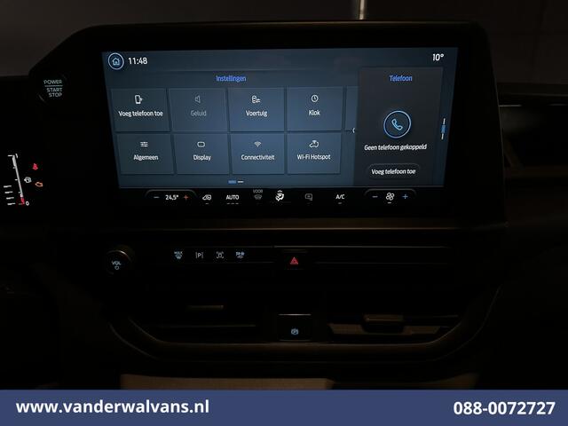 Ford TRANSIT CUSTOM 2.0 TDCI 136pk L2H1 Euro6 Airco | Camera | Apple Carplay | LED | Android Auto Cruisecontrol, Verwarmde Voorruit, Parkeersensoren, Bijrijdersbank