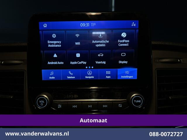 Ford TRANSIT CUSTOM 2.0 TDCI 131pk Automaat L2H1 Dubbele Cabine Euro6 Airco | 5-Zits | Camera | Navigatie | LED Apple Carplay, Android Auto, Adaptieve Cruisecontrol, Trekhaak, Stoelverwarming, Verwarmde voorruit, Parkeersensoren