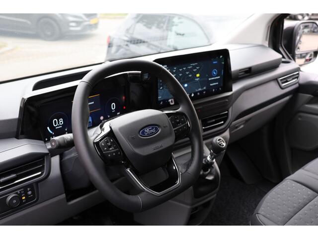 Ford TRANSIT CUSTOM 320 2.0 TDCI 150 PK L2H1 Limited | ACC | Blind Spot | Camera | Lane Assist | Stoelverwarming | CarPlay | Navigatie | Stuurwielverwarming | 3-Zitter | Verlengde fabrieksgarantie tot 12-2029