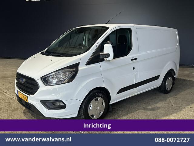 Ford TRANSIT CUSTOM 2.0 TDCI L1H1 Inrichting Euro6 Airco | Camera | LED | Cruisecontrol | Stoelverwarming | 2500kg Trekhaak Verwarmde voorruit, Parkeersensoren, Bijrijdersbank