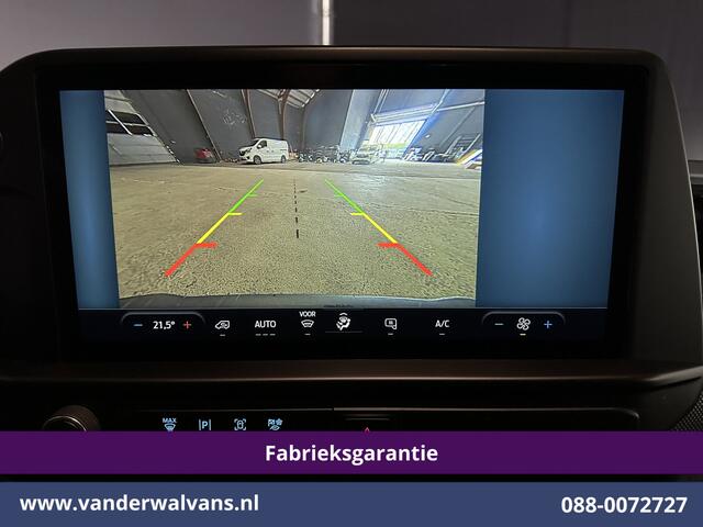 Ford TRANSIT CUSTOM 2.0 TDCI 136pk L2H1 Fabrieksgarantie Euro6 Airco | Camera | LED | Apple Carplay | Cruisecontrol Android Auto, Leder, Verwarmde voorruit, Parkeersensoren, Bijrijdersbank, 2740kg laadvermogen