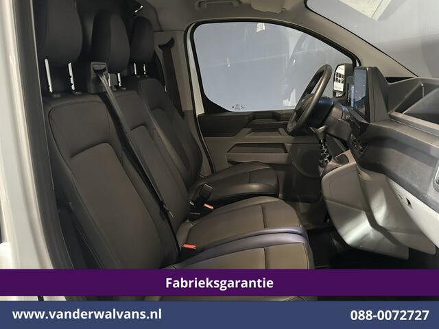Ford TRANSIT CUSTOM 2.0 TDCI 136pk L2H1 Fabrieksgarantie Euro6 Airco | Camera | LED | Apple Carplay | Cruisecontrol Android Auto, Leder, Verwarmde voorruit, Parkeersensoren, Bijrijdersbank, 2740kg laadvermogen