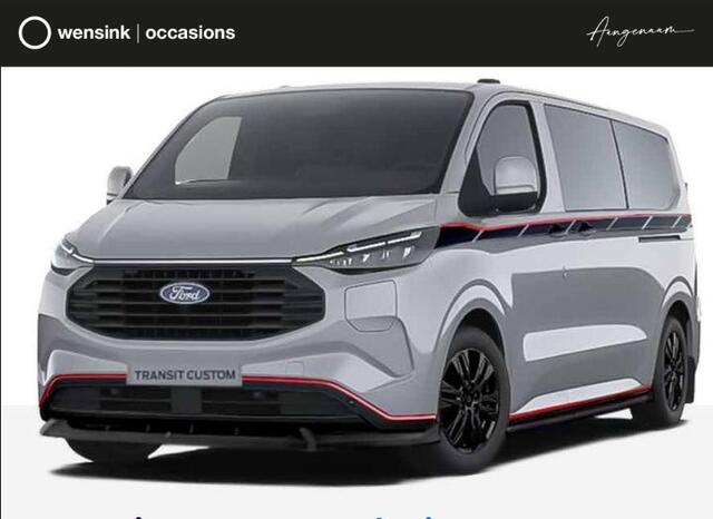 Ford TRANSIT CUSTOM 320 2.5 PHEV L2H1 Grey Platinum Gesloten Bestel Driver Assistance Pack Ultimate | Dubbele schuifdeuren |