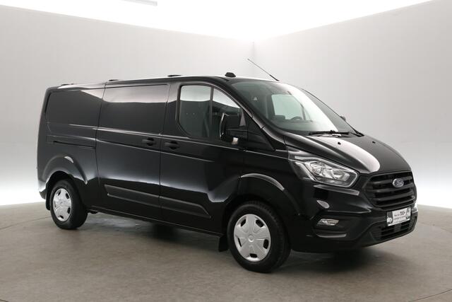 Ford TRANSIT CUSTOM 2.0 EcoBlue L2H1 | Aut. | Airco | Adap. Cruise | Camera | Carplay | 3 Zits | 2xSchuifdeur | Trekhaak