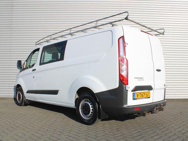 Ford TRANSIT CUSTOM 290 2.0 TDCI L2H1 Economy Edition | Meeneemprijs! | Trekhaak | Dubbele cabine | Imperiaal | Airco | Bluetooth |