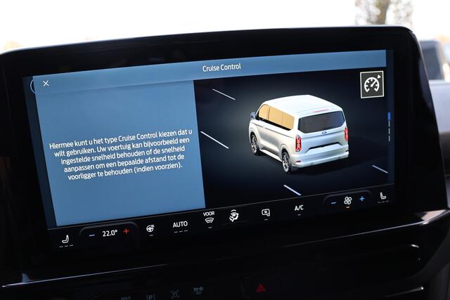 Ford TRANSIT CUSTOM 320 2.0 TDCI 170 PK L2H1 Limited DC | Dubbel Cabine | ACC | Blind Spot | Navigatie | Camera | CarPlay | Lane Assist | Trekhaak | BPM VRIJ | Verlengde fabrieksgarantie tot 12-2029 | 5-Zitter | AV Edition