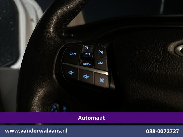 Ford TRANSIT CUSTOM 1.0 EcoBoost Hybride Automaat L1H1 9 Persoons Personenbus Euro6 Prijs INCL BTW/BPM Airco | Cruisecontrol | LED Sidebars, Verwarmde Voorruit, Stoelverwarming, Parkeersensoren, Bijrijdersbank