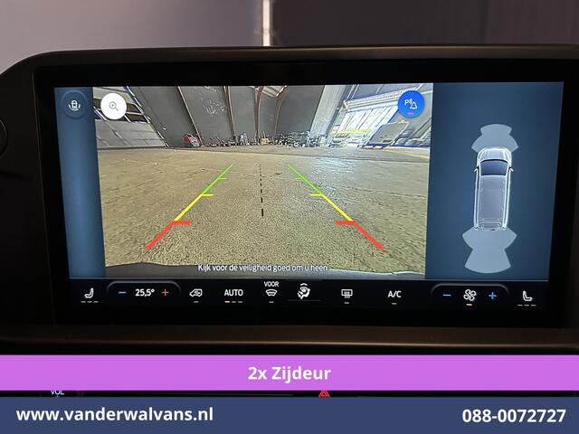 Ford TRANSIT CUSTOM 2.0 TDCI 136pk L1H1 Euro6 Airco | 2x zijdeur | Camera | LED | Cruisecontrol | Apple Carplay Android Auto, Parkeersensoren, Verwarmde voorruit, Bijrijdersbank, Stoelverwarming, 2800kg trekvermogen