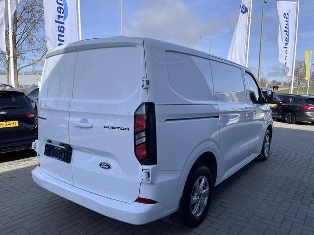 Ford TRANSIT CUSTOM 320 2.5 PHEV L1H1 Limited 233pk | Plug-in Hybride | Zuid | Stoelverwarming | Sync 4 | Apple carplay / Android auto