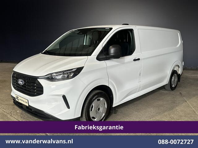 Ford TRANSIT CUSTOM 2.0 TDCI 136pk L2H1 Fabrieksgarantie Euro6 Airco | Camera | LED | Apple Carplay | Cruisecontrol Android Auto, Verwarmde voorruit, Parkeersensoren, Bijrijdersbank, 2740 kg trekvermogen