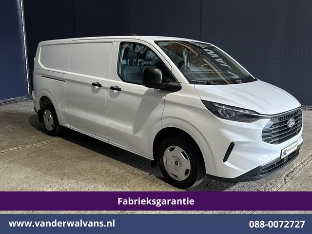 Ford TRANSIT CUSTOM 2.0 TDCI 136pk L2H1 Fabrieksgarantie Euro6 Airco | Camera | LED | Apple Carplay | Cruisecontrol Android Auto, Verwarmde voorruit, Parkeersensoren, Bijrijdersbank, 2740 kg trekvermogen