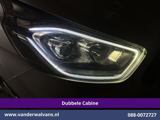 Ford TRANSIT CUSTOM 2.0 TDCI 131pk L2H1 Dubbele Cabine Euro6 Airco | 6-Zits | LED | Cruisecontrol | Verwarmde voorruit Parkeersensoren, Dakdragers