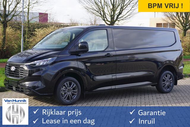 Ford TRANSIT CUSTOM 300L 150PK Limited BPM VRIJ!! Navi, Cam, Adap. Cruise, 17" LM, Trekhaak!! NR. A186