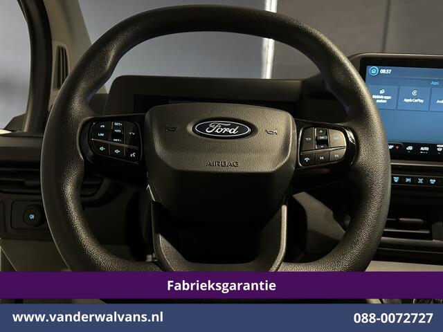 Ford TRANSIT CUSTOM 2.0 TDCI 111pk L1H1 Fabrieksgarantie Euro6 Airco | Camera | LED | Apple Carplay | Cruisecontrol Android Auto, Verwarmde voorruit, Parkeersensoren, Bijrijdersbank