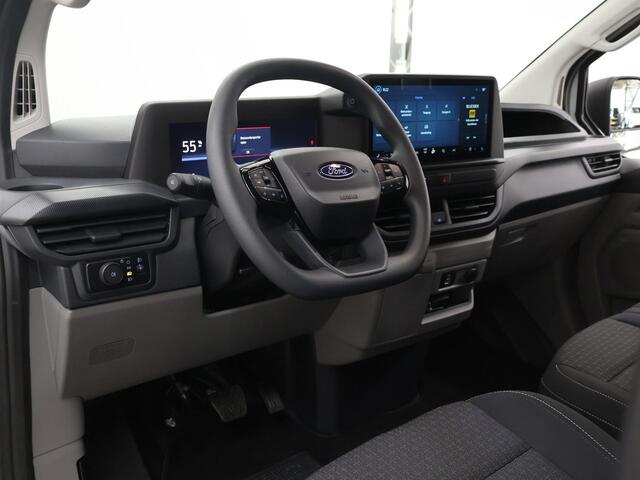 Ford TRANSIT CUSTOM E-Transit 320 | L1 H1 | TREND | 65 kWh | 328 KM RANGE | CLIMATE CONTROL | CARPLAY / ANDROID AUTO | STOELVERWARMING | SPIEGEL VERWARMING | ACHTERUITRIJCAMERA | VOORRUITVERWARMING | LAADRUIMTE PAKKET | VOORBEREIDING 2300 KG TREKHAAK