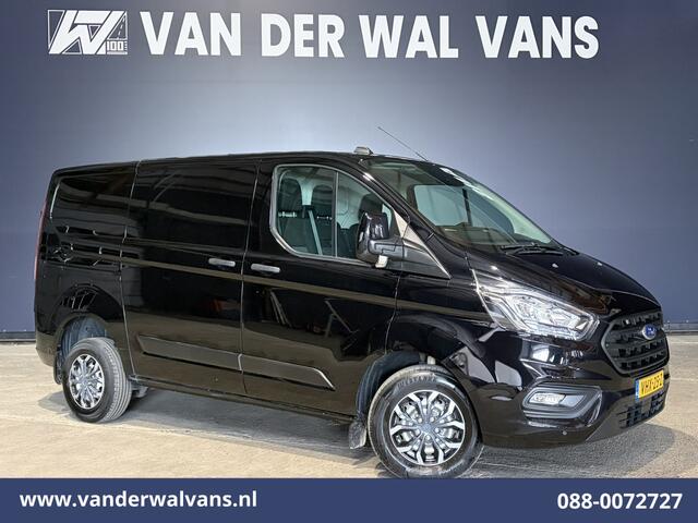 Ford TRANSIT CUSTOM 2.0 TDCI 130pk L1H1 Euro6 Airco | LED | 2500kg Trekhaak | Cruisecontrol | Verwarmde voorruit Parkeersensoren, Bijrijdersbank
