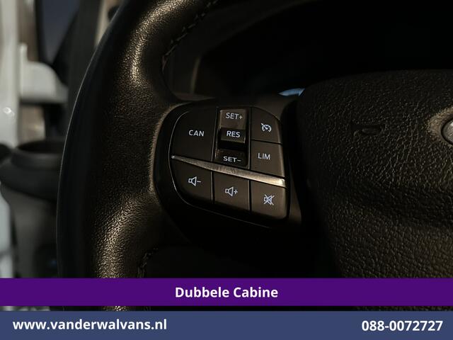 Ford TRANSIT CUSTOM 2.0 TDCI 130pk L2H1 Dubbele Cabine Inrichting Euro6 Airco | 5-Zits | Imperiaal | LED | Cruisecontrol Stoelverwarming, Parkeersensoren