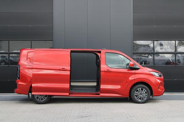 Ford TRANSIT CUSTOM 320 2.0 TDCI L2H1 Limited 170pk - 1+1 Stoelopstelling - 2x Schuifdeur - Adaptive Cruise - Verwarmd stuur - Blind spot - Navigatie - Camera - Draadloos laden - Rijklaar