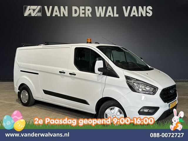 Ford TRANSIT CUSTOM 2.0 TDCI 130pk L2H1 Inrichting Euro6 Airco | 2800kg Trekhaak | Omvormer | Camera | Apple Carplay | LED Android Auto, Cruisecontrol, Stoelverwarming, Verwarmde voorruit, Parkeersensoren