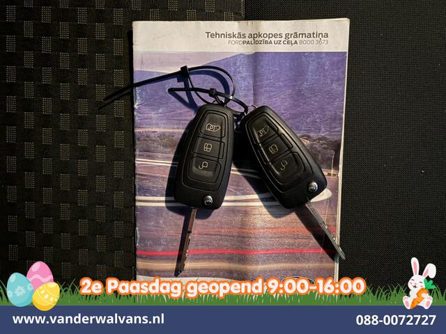 Ford TRANSIT CUSTOM 2.0 TDCI 130pk L2H1 Dubbele Cabine Euro6 Airco | 6-Zits | LED | Cruisecontrol | Trekhaak Parkeersensoren, Verwarmde voorruit