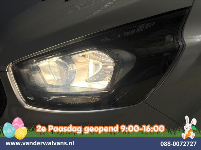 Ford TRANSIT CUSTOM 2.0 TDCI 130pk L2H1 Dubbele Cabine Euro6 Airco | 6-Zits | LED | Cruisecontrol | Trekhaak Parkeersensoren, Verwarmde voorruit