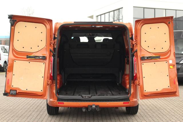 Ford TRANSIT CUSTOM 320 2.0TDCI 185pk L2H1 Sport | DC | Automaat | Trekhaak | Camera | Carplay/Android | Lease 537,- p/m