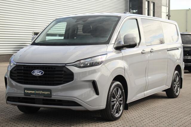 Ford TRANSIT CUSTOM 300 2.0TDCI 136pk L2H1 Limited DC | Trekhaak | Driver Assist | Keyless | Carplay/Android | Lease 663,- p/m
