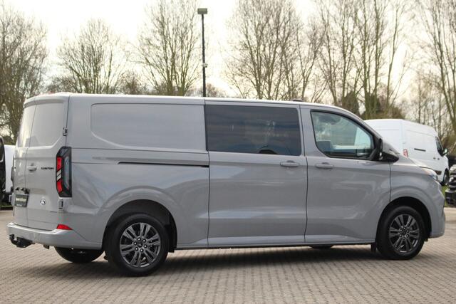 Ford TRANSIT CUSTOM 300 2.0TDCI 136pk L2H1 Limited DC | Trekhaak | Driver Assist | Keyless | Carplay/Android | Lease 663,- p/m