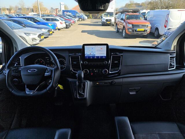 Ford TRANSIT CUSTOM 320 2.0 TDCI L2H1 MS-RT DC 170PK Automaat | Trekhaak | Adaptive Cruise Control | Stoelverwarming | BLIS | Camera |