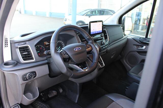 Ford TRANSIT CUSTOM 320 2.0 TDCI L2H1 MS-RT DC 170PK Automaat | Trekhaak | Adaptive Cruise Control | Stoelverwarming | BLIS | Camera |