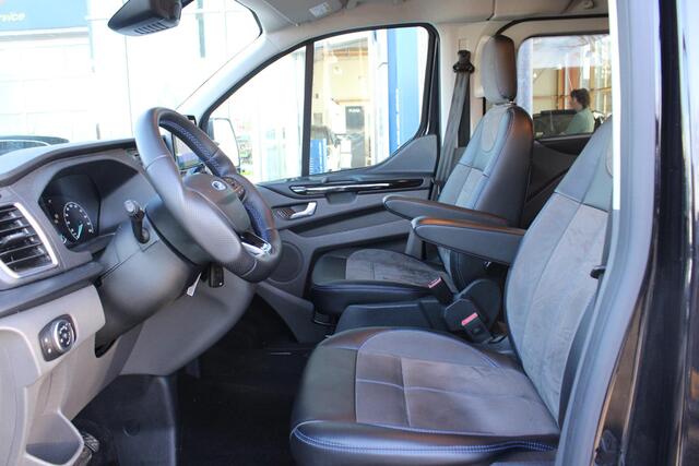 Ford TRANSIT CUSTOM 320 2.0 TDCI L2H1 MS-RT DC 170PK Automaat | Trekhaak | Adaptive Cruise Control | Stoelverwarming | BLIS | Camera |