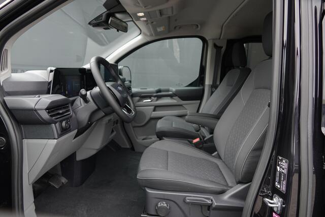 Ford TRANSIT CUSTOM L2H1 Dubbel Cabine 2.0Tdci 170Pk Aut. | Limited | Achteruitrijcamera | 2xSchuifdeur | Spoilerpack | 19'' | Agate Black