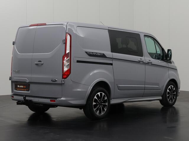 Ford TRANSIT CUSTOM 2.0TDCi 170PK Automaat Dubbele Cabine Sport | 2xSchuifdeur | Multimedia | Camera | Trekhaak