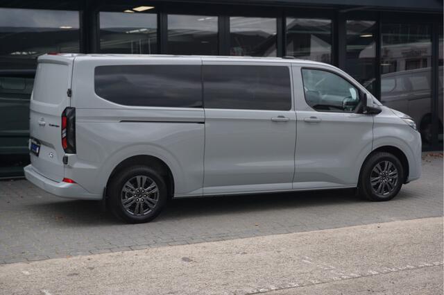 Ford TRANSIT CUSTOM 320L 2.5 PHEV 233PK Dubbel Cabine Limited PRIJS INCL. BPM !! 13" Navi, Adap. Cruise, Camera, 17" LM, Trekhaak!! NR. HYBDCG