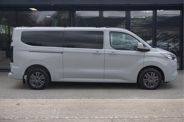 Ford TRANSIT CUSTOM 320L 2.5 PHEV 233PK Dubbel Cabine Limited PRIJS INCL. BPM !! 13" Navi, Adap. Cruise, Camera, 17" LM, Trekhaak!! NR. HYBDCG