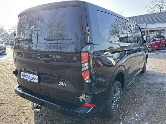 Ford TRANSIT CUSTOM 340 2.5 PHEV L2H1 Limited | 233pk | Kombi | Incl. BTW/BPM | 162 | Dubbele zijschuifdeur | Privacy Glass | Inklapbare trekhaak | 17 inch lichtmetalen velgen | Driver Assistance Pack Premium | Verwarmbaar stuurwiel
