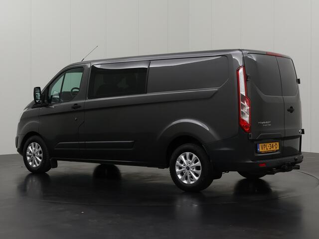 Ford TRANSIT CUSTOM 2.0TDCI 130PK Lang Dubbele Cabine | 6-Persoons | Achterdeuren | Airco | Cruise | Trekhaak