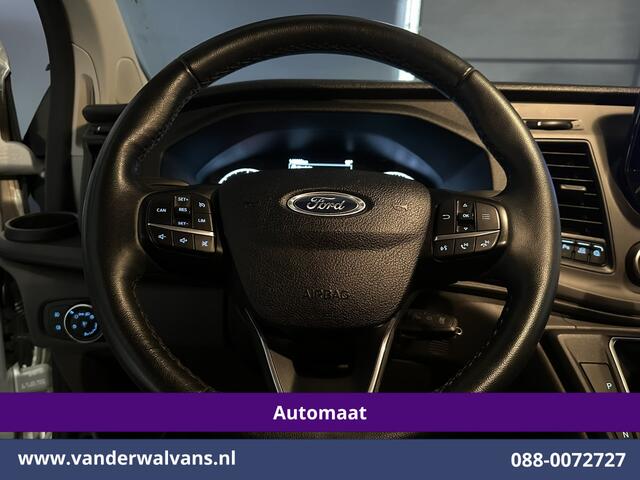 Ford TRANSIT CUSTOM 2.0 TDCI 131pk Automaat L2H1 Inrichting Euro6 Airco | Camera | Xenon | Apple Carplay | Cruisecontrol Android Auto, Stoelverwarming, Verwarmde voorruit, Parkeersensoren, Bijrijdersbank