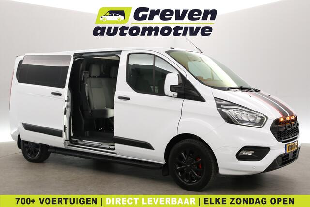Ford TRANSIT CUSTOM 2.0 TDCI L2H1 | Dubbele Cabine | Airco | Cruise | Trekhaak | Carplay | Parkeersens.