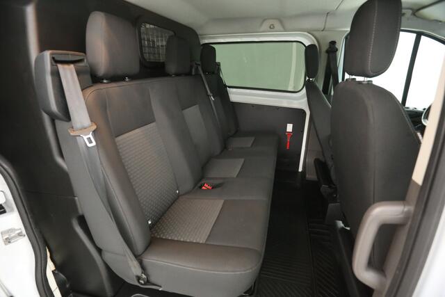 Ford TRANSIT CUSTOM 2.0 TDCI L2H1 | Dubbele Cabine | Airco | Cruise | Trekhaak | Carplay | Parkeersens.