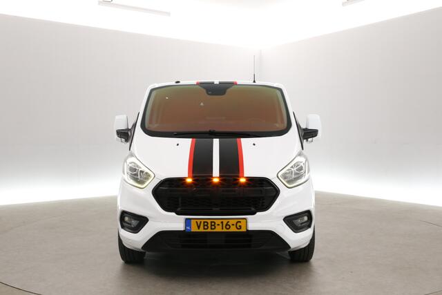 Ford TRANSIT CUSTOM 2.0 TDCI L2H1 | Dubbele Cabine | Airco | Cruise | Trekhaak | Carplay | Parkeersens.