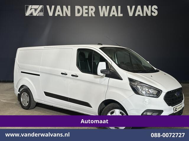 Ford TRANSIT CUSTOM 2.0 TDCI 131pk Automaat L2H1 Inrichting Euro6 Airco | 2x zijdeur | Camera | Navigatie | LED | Android Auto | Cruisecontrol Verwarmde voorruit, Parkeersensoren, Bijrijdersbank