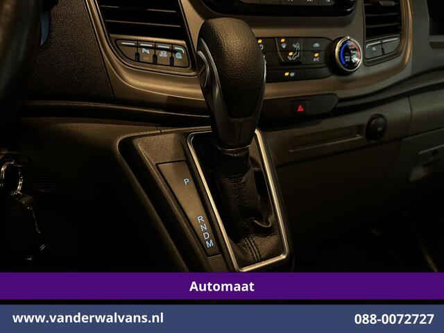 Ford TRANSIT CUSTOM 2.0 TDCI 131pk Automaat L2H1 Inrichting Euro6 Airco | 2x zijdeur | Camera | Navigatie | LED | Android Auto | Cruisecontrol Verwarmde voorruit, Parkeersensoren, Bijrijdersbank