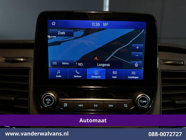 Ford TRANSIT CUSTOM 2.0 TDCI 131pk Automaat L2H1 Inrichting Euro6 Airco | 2x zijdeur | Camera | Navigatie | LED | Android Auto | Cruisecontrol Verwarmde voorruit, Parkeersensoren, Bijrijdersbank