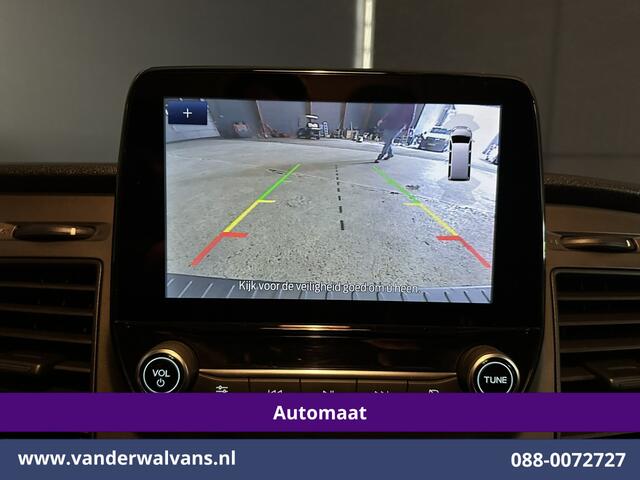 Ford TRANSIT CUSTOM 2.0 TDCI 131pk Automaat L2H1 Inrichting Euro6 Airco | 2x zijdeur | Camera | Navigatie | LED | Android Auto | Cruisecontrol Verwarmde voorruit, Parkeersensoren, Bijrijdersbank